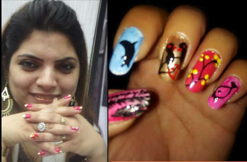 4D and 5D Design Demand in Nail Art नेल आर्ट में 4डी और 5डी डिजाइन की डिमांड