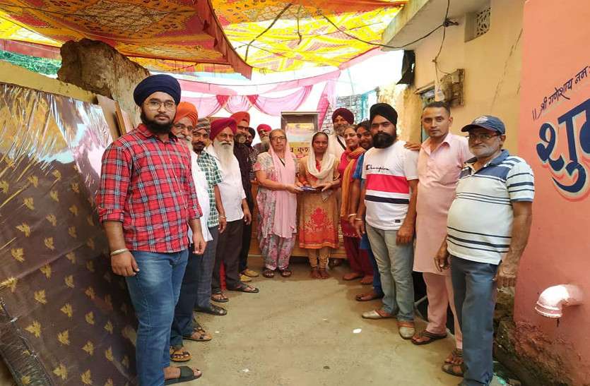 cg News बेटी की शादी के लिए सेवादारों ने बढ़ाया मदद का हाथ, दान में दिए ये सब