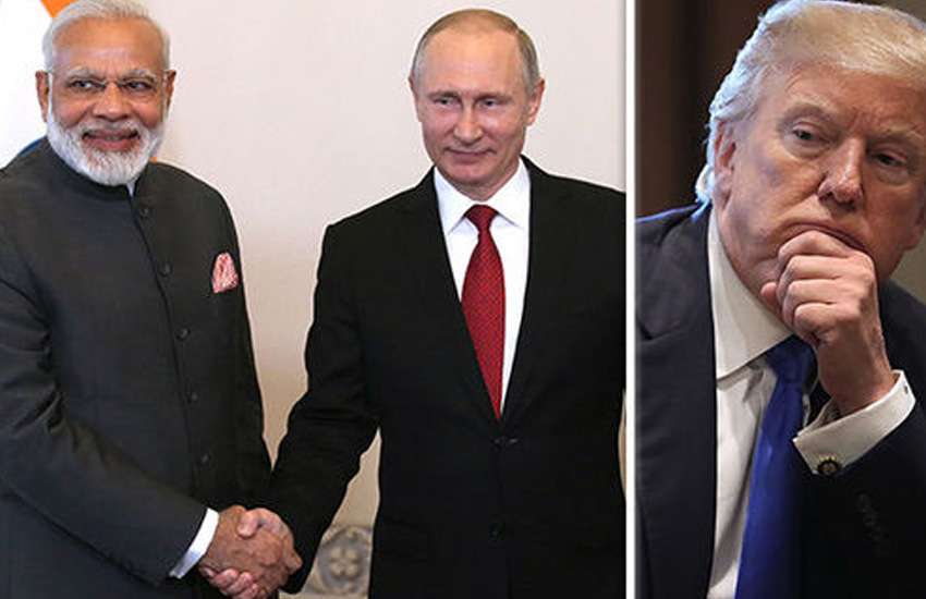 modi, putin and trump