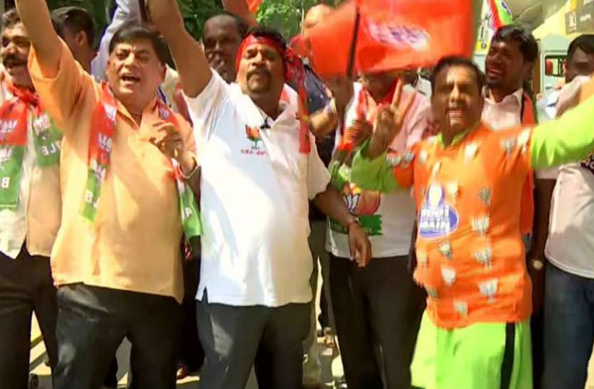 bjp देश के दिल से दिल्ली तक BJP की आंधी, MP में पिछड़े कांग्रेस के दिग्गज
