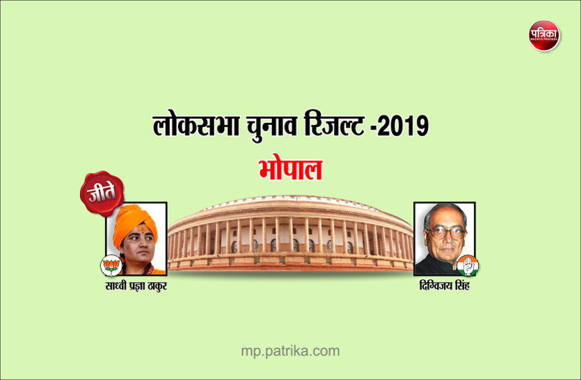 digvijay defeat Bhopal Result: दिग्विजय सिंह 3.62 लाख वोट से हारे, फिर एक बार साध्वी से मिली शिकस्त