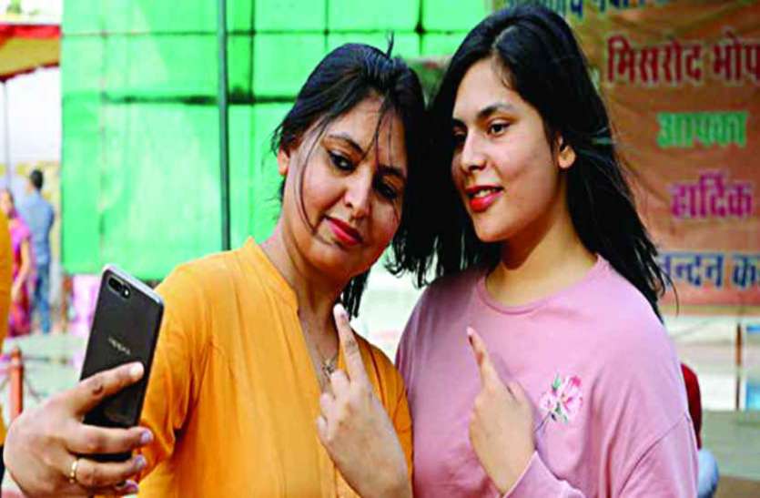 Election-2019 : youth vote will decide the fate of candidate fate यूथ के बढ़े वोटिंग ग्राफ से आज चमकेगी उम्मीदवारों की किस्मत