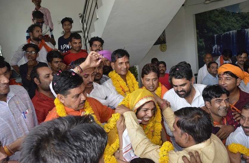 bharatpur loksabha election result-2019 आजादी के बाद भरतपुर लोकसभा सीट पर भाजपा प्रत्याशी रंजीता कोली की सबसे बड़ी जीत