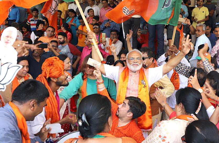 Gujarat,BJP, LS polls गुजरात फिर भाजपामय, कांग्रेस का सूपड़ा साफ