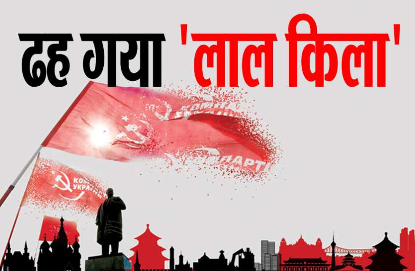 CPIM 2 से 300 के पार पहुंची बीजेपी, लेकिन 43 से घटकर 3 पर आ गए वामपंथी