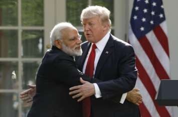 Donald Trump says Indians are lucky to have Narendra Modi as leader भारत के लोग भाग्यशाली हैं कि उनके पास नरेंद्र मोदी जैसा नेता है: डोनाल्ड ट्रंप