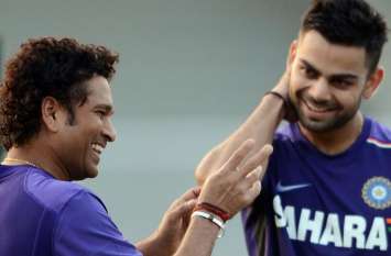 Former Cricketer Sachin Tendulkar has supported captain Virat Kohli विश्व कप 2019: सचिन को विराट की कप्तानी में नहीं नजर आता कोई खोट