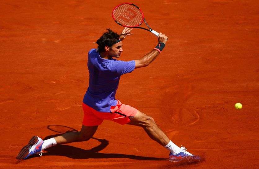 Roger federer फ्रेंच ओपन टेनिस : फेडरर और मुगुरुजा समेत कई खिलाड़ियों ने बनाई दूसरे दौर में जगह बनाई