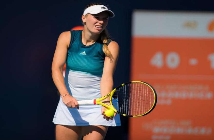 Caroline Wozniacki फ्रेंच ओपनः पहले ही दौर में देखने को मिल रहे हैं बड़े उलटफेर, कैरोलिन वोज्नियाकी भी हारकर बाहर