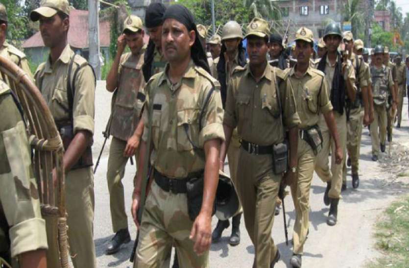 crpf नक्सल क्षेत्रों में तैनात जवानो पर भी कहर ढा रहा नवतपा, पारा 42 डिग्री पार