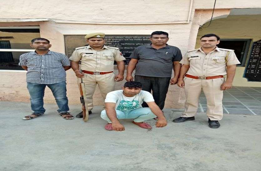 churu news ट्रांसपोर्ट व्यवसायी की हत्या के मामले में छात्रसंघ अध्यक्ष गिरफ्तार