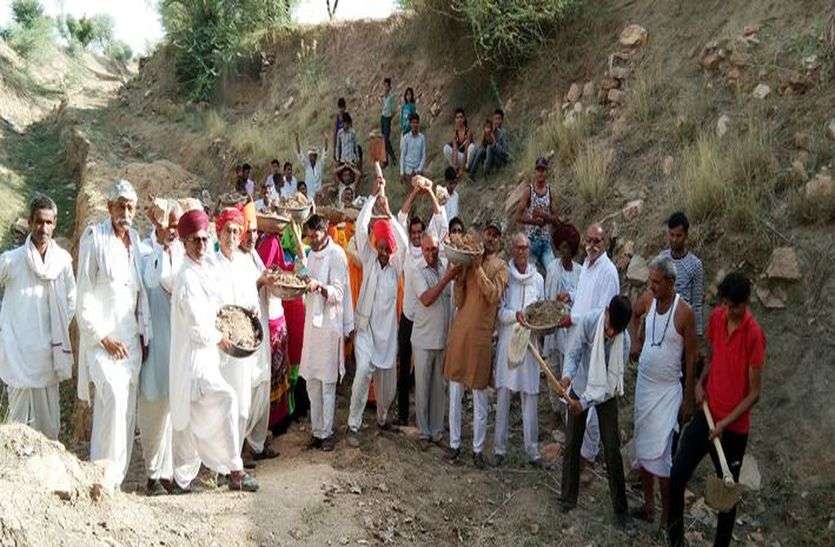 karauli अमृतम् जलम् अभियान का आगाज
