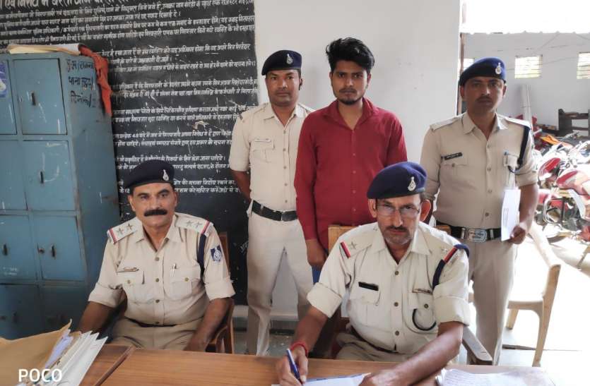 JE attacked the attacker तोडफ़ोड़ कर जेइ पर हमला करने वाला गिरफ्तार