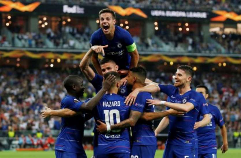Chelsea चेल्सी ने आर्सेनल को रौंदकर जीता यूरोपा लीग का खिताब, हैजार्ड ने किए दो गोल