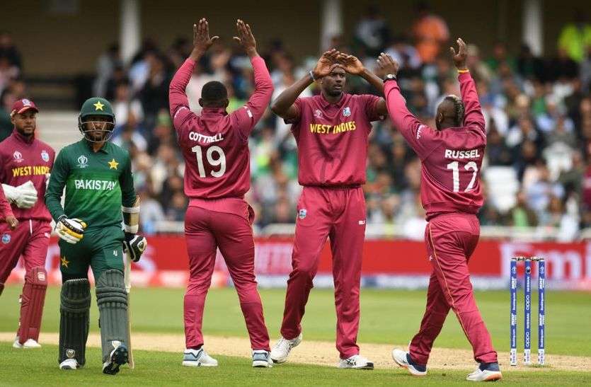 PAKISTAN vs West Indies विश्व कप क्रिकेट 2019 में विंडीज का शानदार आगाज, पाकिस्तान को दी 7 विकेट से करारी शिकस्त