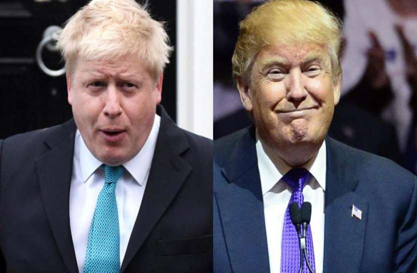 trump ट्रंप ने भावी ब्रिटिश पीएम उम्मीदवार की जमकर तारीफ की, कहा- ब्रिटेन के लिए बेहतर साबित होंगे बोरिस जॉनसन