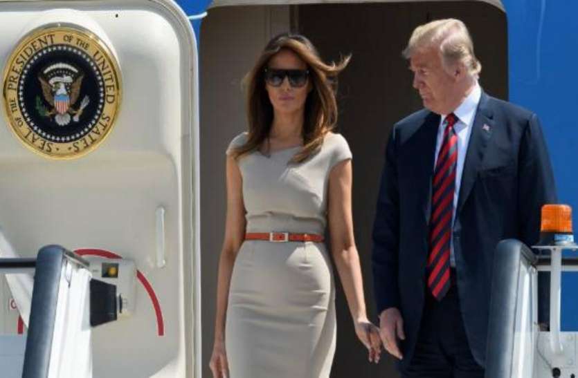 trump विवादों के बीच ब्रिटेन पहुंचे अमरीकी राष्ट्रपति डोनाल्ड ट्रंप, लंदन के मेयर ने जताया विरोध