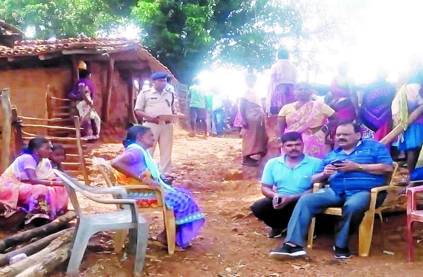 Young man killed villager, police arrested accused टांगी मारकर ग्रामीण की कर दी हत्या, आरोपी को पुलिस ने किया गिरफ्तार