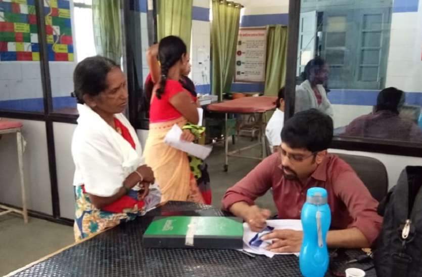 balaghat स्वास्थ्य विभाग में नए आदेश के अस्पताल में बढ़े मरीज