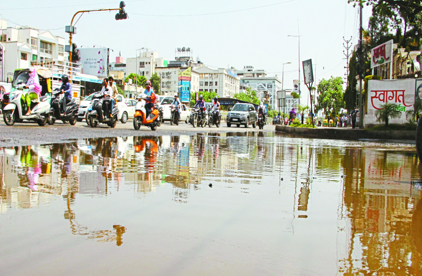 indore देर रात तक चलते रहे लू के थपेड़े, शाम को भी पारा 41 पार