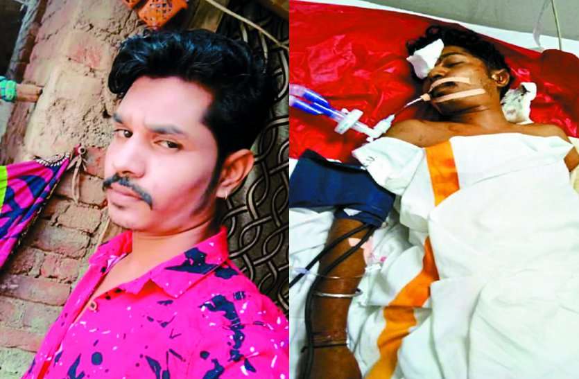 wife murder her husband in gwalior पत्नी ने फेंका था पति को छत से नीचे, अस्पताल में हुई मौत, परिजन ने किया हंगामा