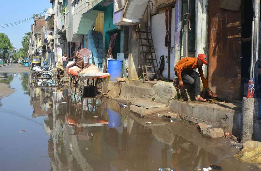 patrika मानसून में गंदे पानी से लबालब हो जाएंगी बस्तियां