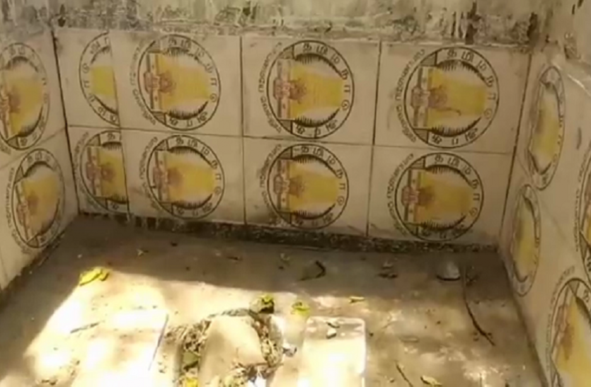 Bulandshahar Video: सरकारी शौचालयों में लगवा दी इनकी तस्वीर वाली टाइल्स, मामला खुलने पर एक अधिकारी सस्पेंड