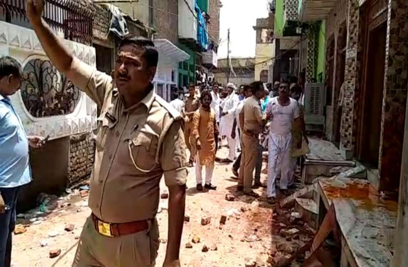 Bawal BIG BREAKING ईद की नमाज के बाद बवाल, पथराव और जमकर चले लाठी डंडे, देखें वीडियो