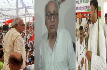 Ashok Tanwar used abusive words for congress MLA Jayatirtha Dahiya हुड्डा व तंवर खेमे में फिर खिंची तलवारें,अशोक तंवर पर एमएलए दहिया से गाली-गलौच का आरोप