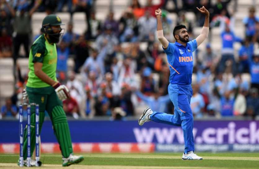 Jasprit Bumrah World Cup 2019 IND vs SA Match: करियर के 50वें मैच में जसप्रीत बुमराह का धमाल, झटके 2 शुरुआती विकेट