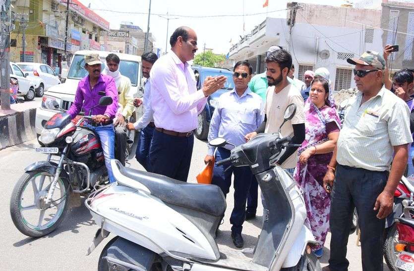 Kishangarh should come and follow the traffic rules किशनगढ़ आओ तो करना होगा ट्रेफिक नियमों की पालना