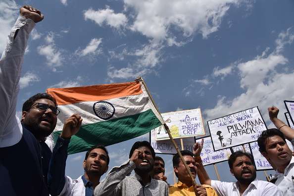 Protest after Pulwama