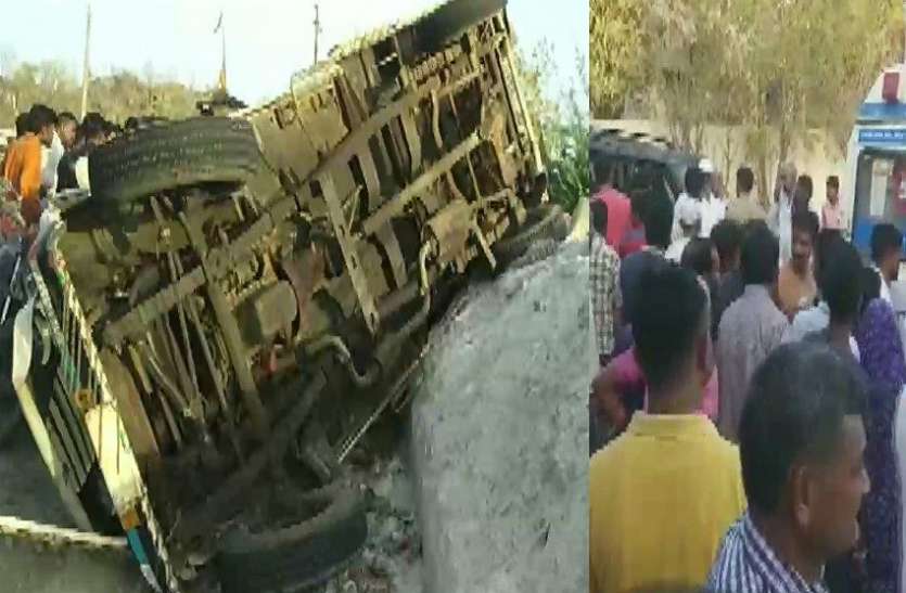 Gujarat road accident गुजरात के बनासकांठा में भीषण सड़क हादसा, ब्रेक फेल होने से पलटी जीप, 9 की मौत