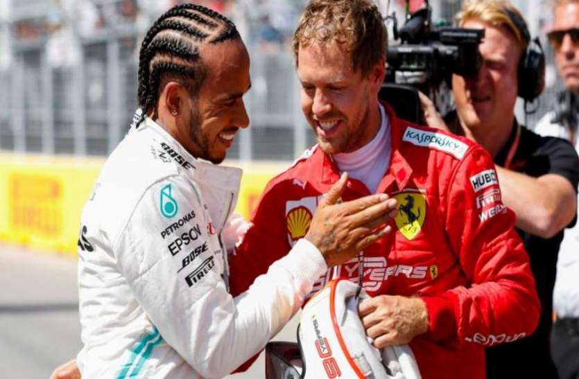 Formula 1 Canada grand prix : फेरारी टीम के सबास्टियन विटेल को मिला पहला पोल पोजिशन