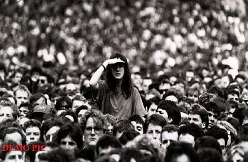 short people in crowd short people in crowd