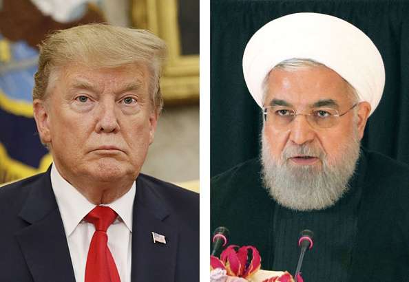 Donald Trump And Hassan Rouhani