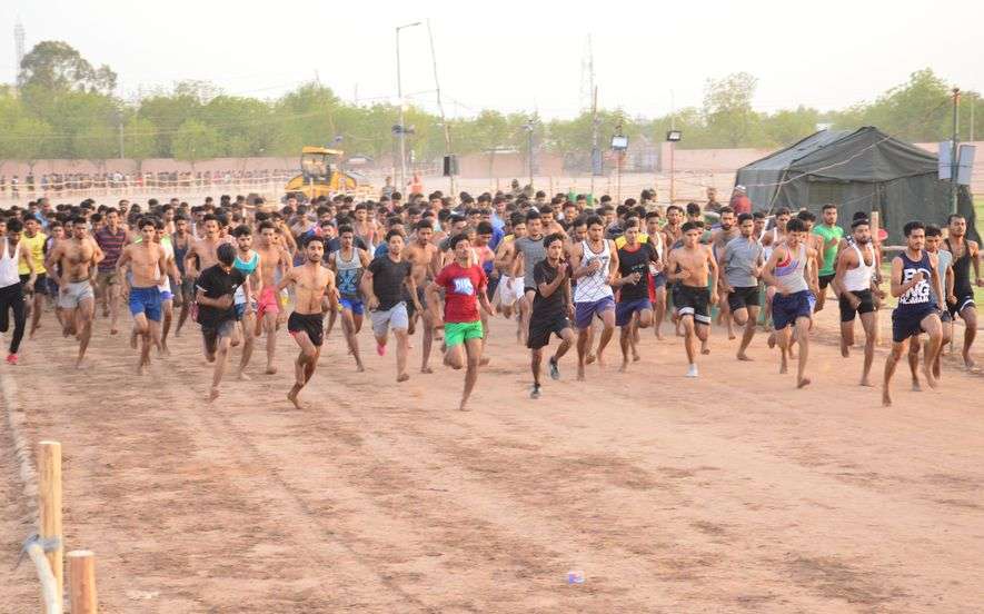 Nagaur Army Recruitment Rally 2019 Nagaur Army Recruitment Rally 2019