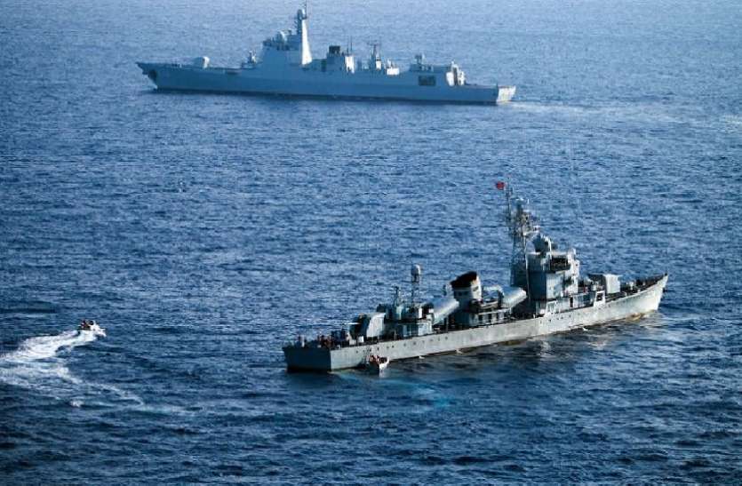 China's 10 sea ships भारत ने निभाया पड़ोसी धर्म, चीन के 10 समुद्री जहाजों को चक्रवाती तूफान वायु से बचाया