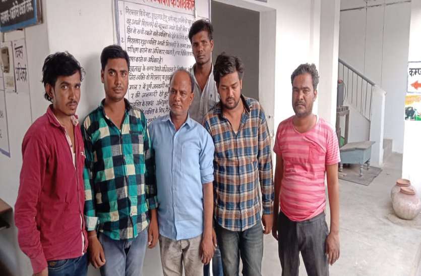 Police accused in government शासकीय गेहूं गबन मामले में पुलिस के हत्थे चढ़े आरोपी