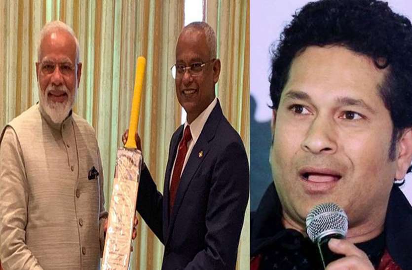 Sachin tendulkar क्रिकेट को प्रमोट करने के लिए मास्टर ब्लास्टर सचिन ने प्रधानमंत्री मोदी का शुक्रिया अदा किया