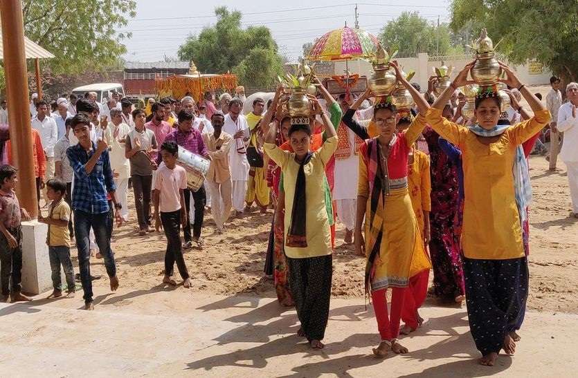 jalore@sanchore वेदलक्षणा सत्संग, गोमहिमा कथा शुरू