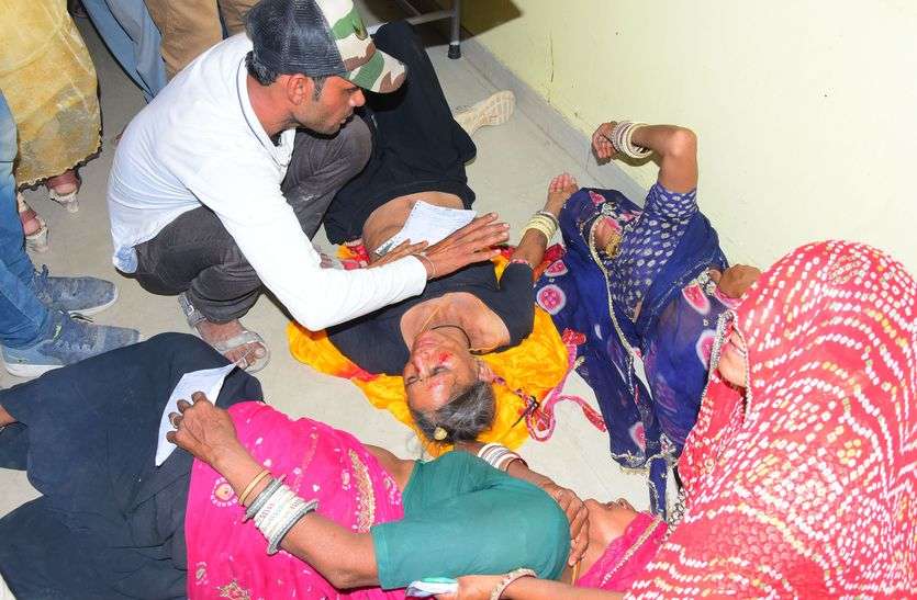 Broken havoc on family returning home मायरा भर कर लौट रहे परिवार पर टूटा कहर