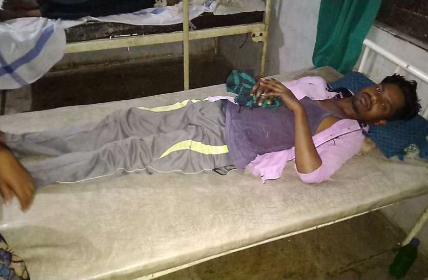 balaghat आकाशीय बिजली की चपेट में आने से युवक घायल