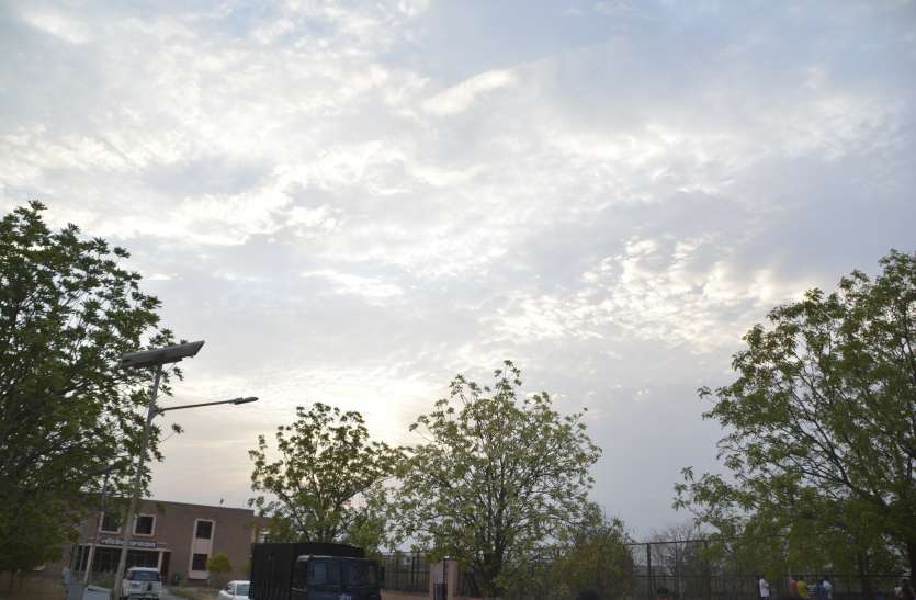 clouds scatter Weather report: दोपहर तक छाए रहे बादल, अब सूरज बरसा रहा है गर्मी