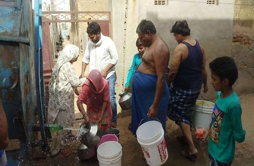 jhunjhunu news ढिगाल, नरात व पिलानी में पेयजल संकट