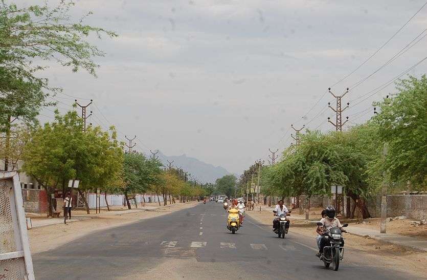 jalore weather तेज शीतल हवा में खुशगवार रहा मौसम