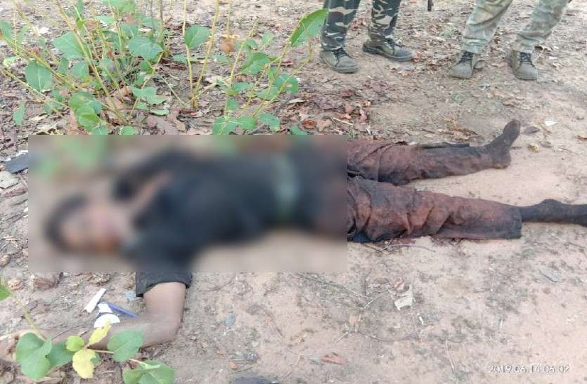 naxal news मुठभेड़ में जवानों ने दो नक्सलियों को किया ढेर, हथियार भी हुए बरामद