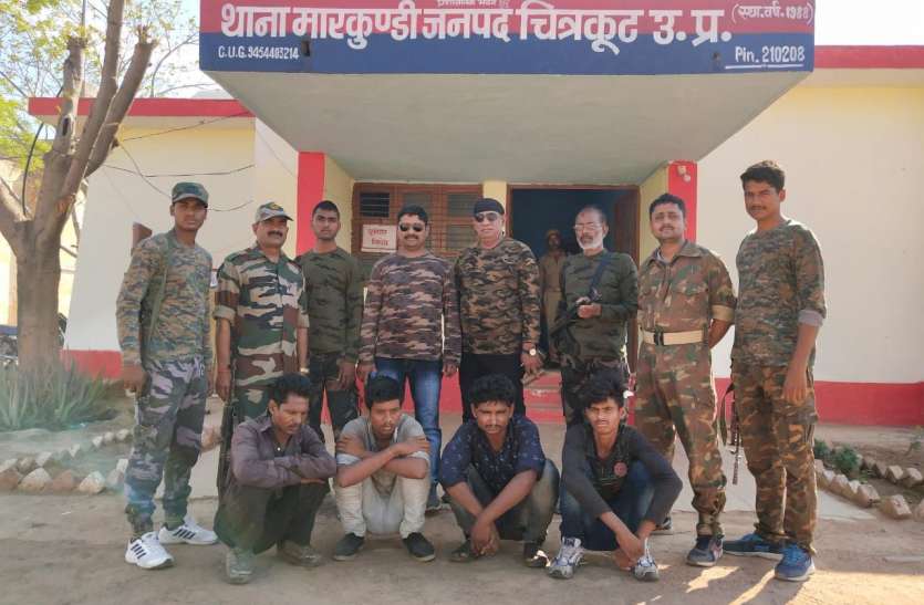 In the encounter Four members of Dacoit Babli gang arrested मुठभेड़ में डकैत बबुली गिरोह के चार सदस्य गिरफ्तार