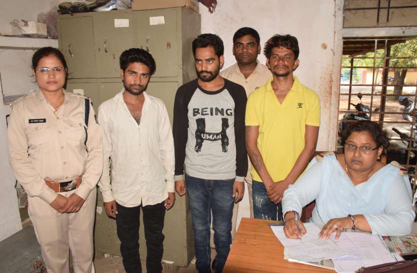 Look at the police Suspect's sugar level down पुलिस थाने लेकर आई तो डाउन हुआ आरोपी का सुगर लेवल
