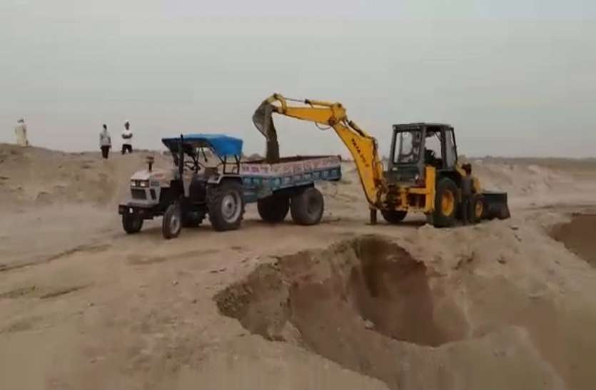 Sand Mining बालू खनन का पट्टा निरस्त, 1.32 करोड़ प्रतिभूति धनराशि जब्त